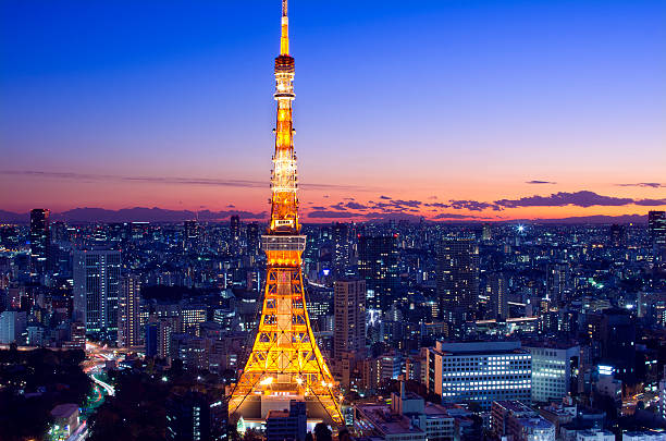 istock Tokyo Tower at Twilight 138118608