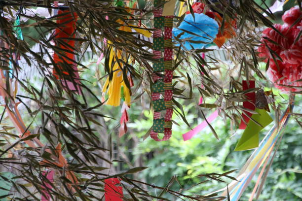 istock Star festival decoration 1381216446