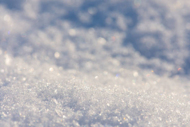 istock Crystal abstract snowflake texture. Natural snow shiny drifts. 1381240290