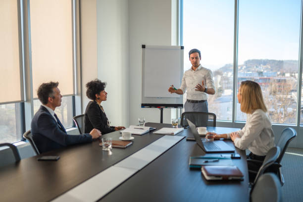 istock A Successful CEO Having A Presentation In The Office 1381252288