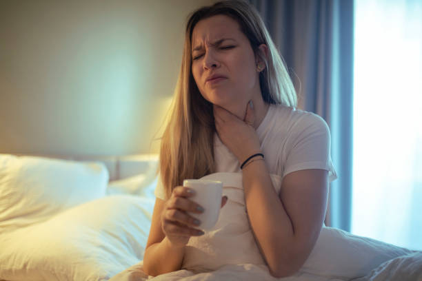 istock Nightime Sore Throat 1381271113