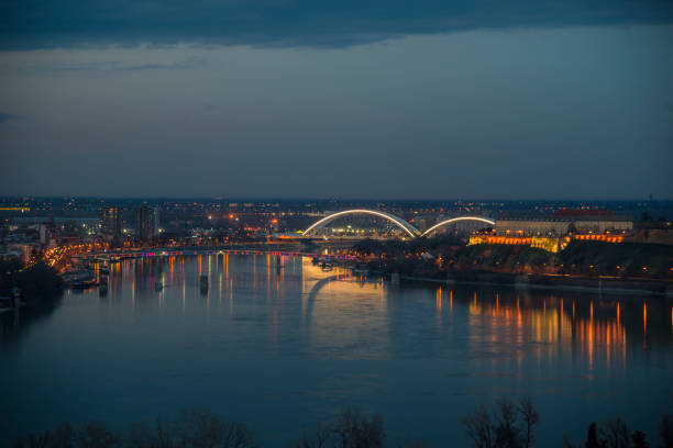 Petrovaradin Fotress on the Danube in Novi Sad