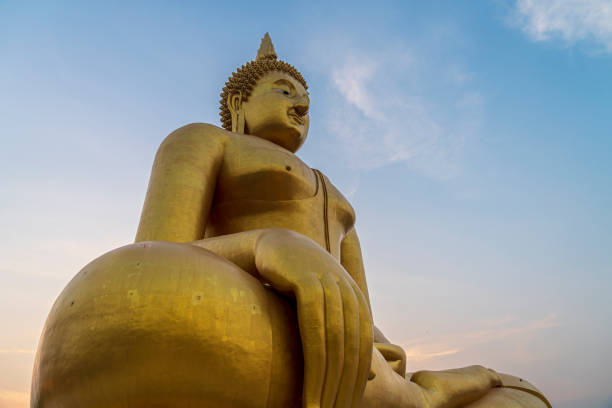 Big Buddha, Wat Muang Ang Thong Province, Thailand