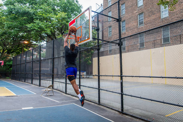 istock Basketball player training outdoors 1381298716