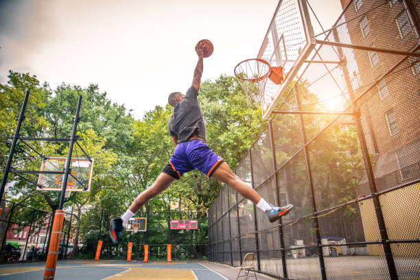 istock Basketball player training outdoors 1381303512