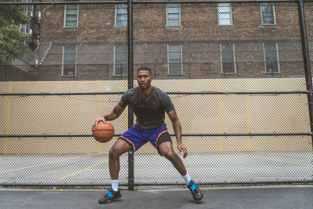 istock Basketball player training outdoors 1381305683