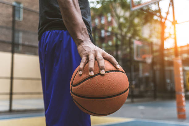 istock Basketball player training outdoors 1381311346