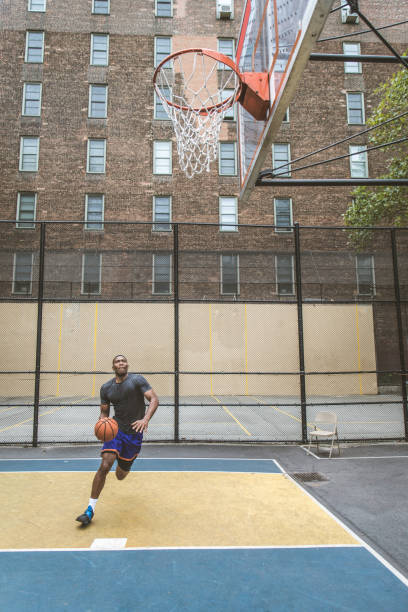 istock Basketball player training outdoors 1381311741