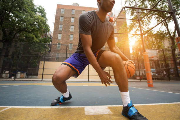 istock Basketball player training outdoors 1381315601