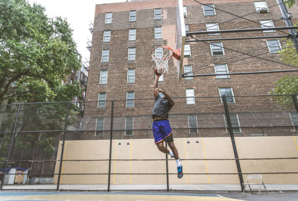 istock Basketball player training outdoors 1381316346