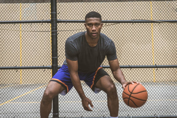 istock Basketball player training outdoors 1381319027
