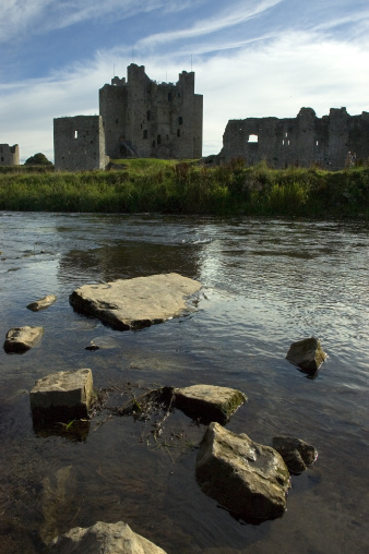 Trim, castle, boyne, river, medieval, keep, Meath, Ireland, ruin, anicent, history, Irish