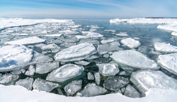 istock Georgian bay in winter,Tiny, Canada 1381338856