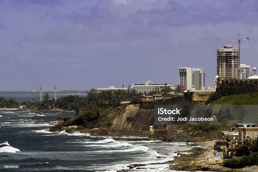 Vista aérea de San Juan, Porto Rico - Foto de stock de Porto Rico royalty-free