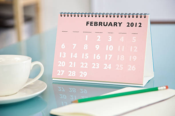 February stock photo