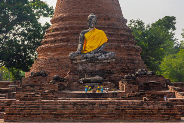 istock Ancient temple of Ayutthaya, Thailand 1381376229