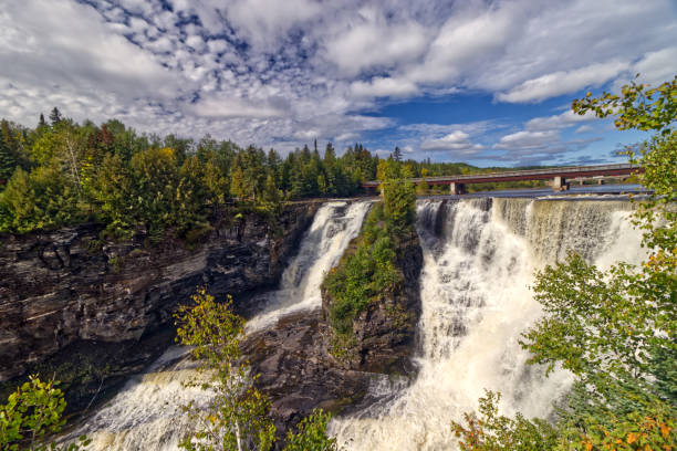 istock The morning sun beating down the falls - Kakabeka Falls, Thunder Bay, ON, Canada 1381378409