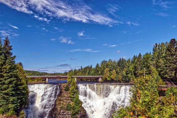 istock Perfect blue sky complementing the scenery - Kakabeka Falls, Thunder Bay, ON, Canada 1381386632