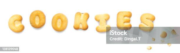 Internetkonzeptwortcookies Stockfoto und mehr Bilder von Keks - Keks, Privatsphäre, Braun