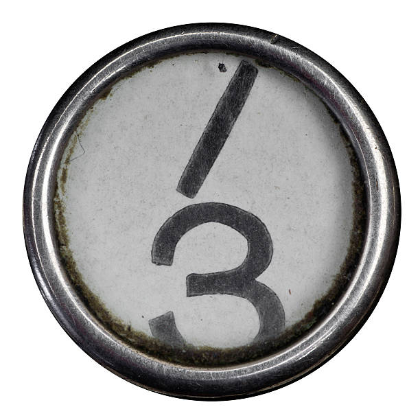istock The 3 key from an antique typewriter 138139643