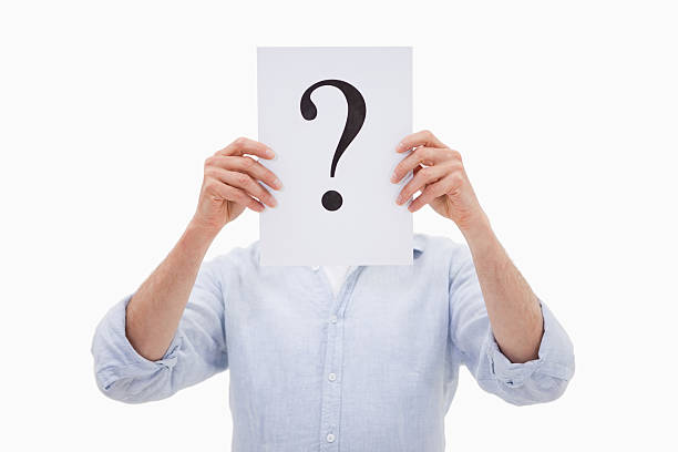 istock Portrait of a man hiding his face 138139735