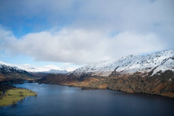istock Loch Lomond aerial view during late autumn 1381420060