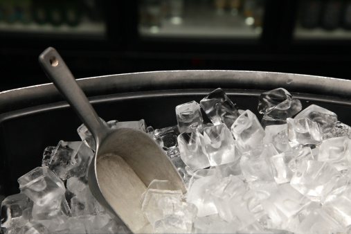 Low Key Ice Bucket in a Bar