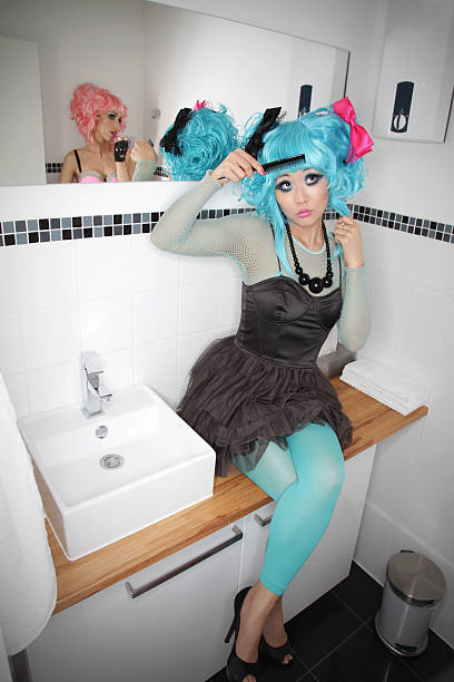 Party Girls Getting Ready for a night out.
