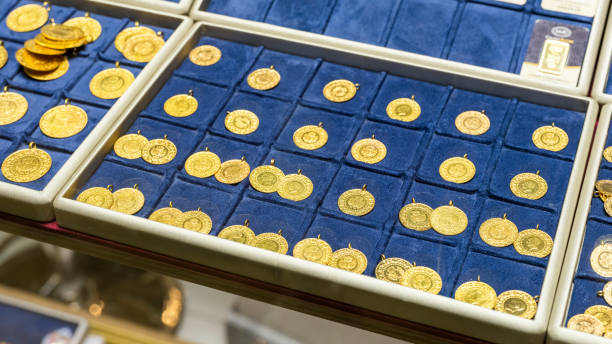 istock Turkish quarter gold coin 1381444264