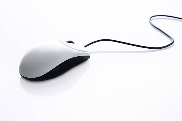 optical mouse stock photo