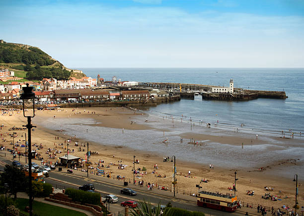 istock Scarborough beach - the British seaside in summer 138146171