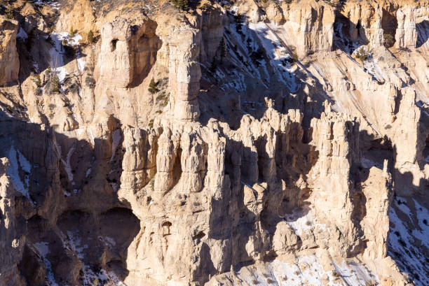 a scenic landscape in Bryce Canyon National Park Utah in winter