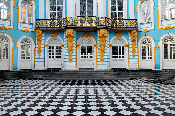 istock fragment of luxurious old house with stucco 138146412