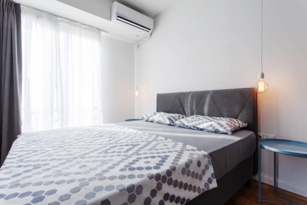 istock bedroom in a modern apartment 1381468279