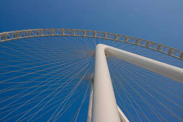 Ain (Eye) DUBAI - One of the largest Ferris Wheels in the World, located on Bluewaters island. Top tourist attractions in the United Arab Emirates