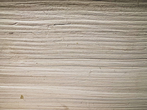 A macro image of a stack of white paper.