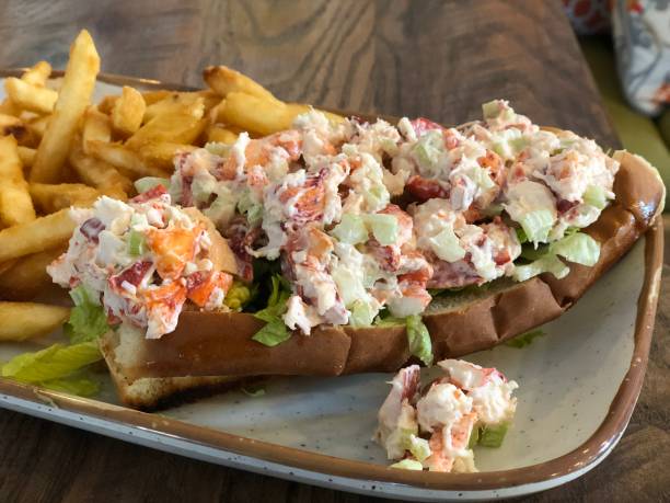 istock New England Fresh Lobster Roll 1381563359