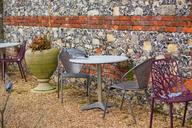 istock Table for Two at a Outdoor Restaurant 1381576523
