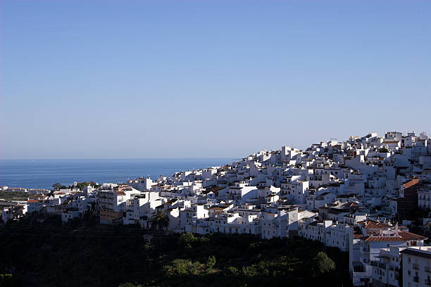 istock Spanish village looking over sea 138158025