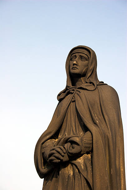 istock Virgin Mary statue on Charles Bridge 138158054