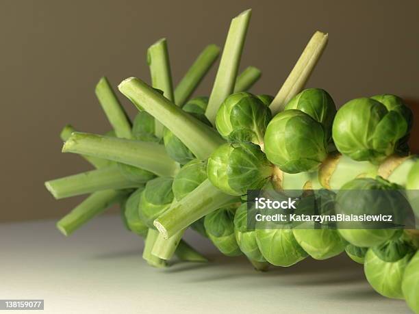 Brussel Sprouts Stock Photo - Download Image Now - Brussels Sprout, Close-up, Cut Out