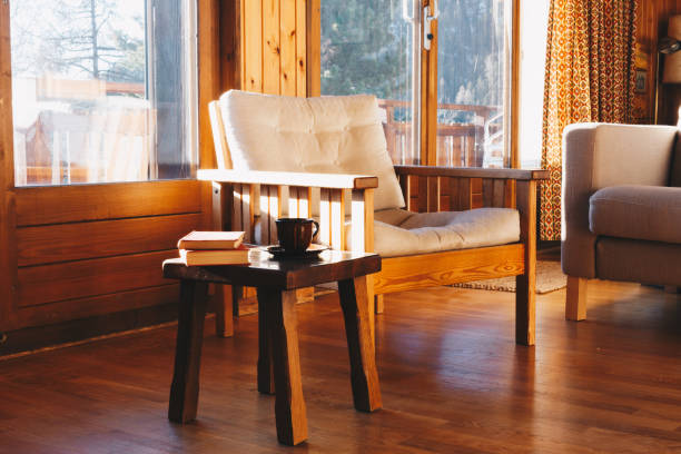 istock Mountain chalet interior. Cosy atmosphere 1381600226
