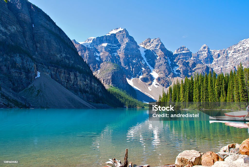 Montañas rocosas canadienses - Foto de stock de Calgary libre de derechos