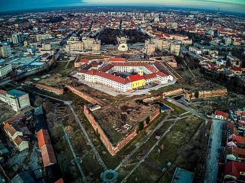 Drone view of Oradea