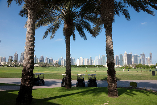 The Montgomerie golf club in Dubai.