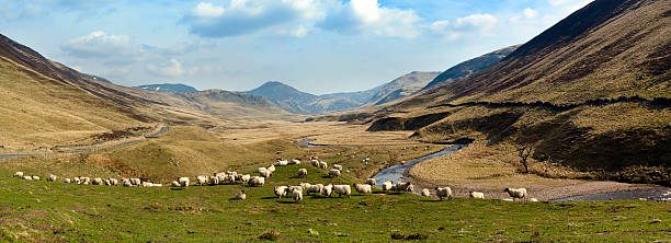 Glen Shee na Braemar do Spittal z Glenshee road – zdjęcie