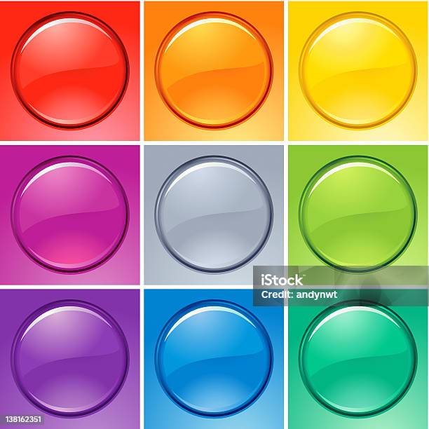 Crystal Clear Roundshaped Badge Stock Illustration - Download Image Now - Badge, Circle, Geometric Shape