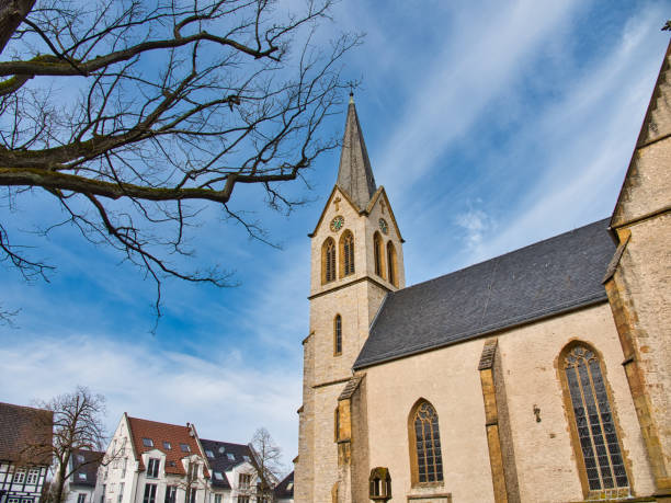 istock Stiftskirche Schildesche in Bielefeld Germany during daylight 1381692298