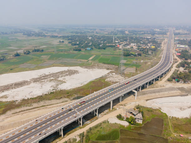 istock Dhaka Mawa Expressway Aerial View 1381703568