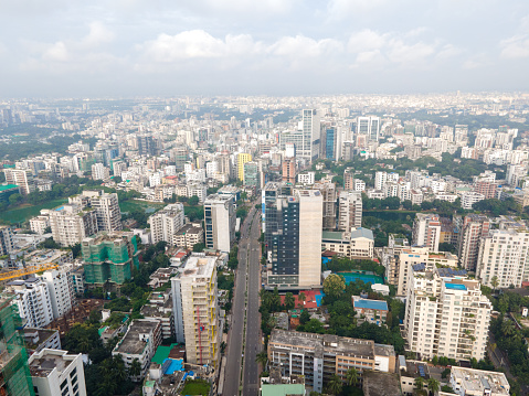 Dhaka Cityscape Skyline Aerial Photography